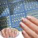 30 Sheets Gold Nail Stickers - Self-Adhesive 3D Geometric & Letter Decals for Nail Art | French Tip & DIY Supplies - Buy Online on GoSupps.com