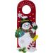 Bucilla Holiday Christmas Set of 2 Felt Applique Door Hanger Kit - DIY Needlepoint Arts and Crafts Supplies 89471E - Buy Online on GoSupps.com