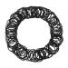 Driew Small Hair Ties  200 pcs Mini Black Hair Ties Tiny Ponytail Holder Soft Elastic Rubber Bands Black