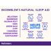 BioEmblem Natural Sleep Aid for Adults | Melatonin, Valerian Root, Suntheanine & More | Herbal Sleeping Pills | 60 Capsules - Buy Online on GoSupps.com