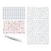 Glitter stones self -adhesive silver 3/4/5/10 mm glitter stones for tinkering 5 sheets of glitter stones rhinestones acry for diy face fingernail decorations tinker photo frames (1396 pcs) white/colorful