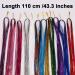 Hair Tinsel Real Hair Strands 12 Colours Hair Tinsel Extensions Glitter Hair Tinsel with Tools for Christmas Halloween Cosplay Party - Buy Online on GoSupps.com