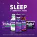 ZzzQuil Nighttime Sleep Aid Liquid - Alcohol & Dye Free - 50mg Diphenhydramine HCl - Non-Habit Forming - Berry Flavor - 12 Fl Oz (Pack of 1) - Buy Online on GoSupps.com