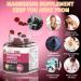 15-in-1 Magnesium Complex Gummies 350 mg/Serv with Ashwagandha Root Vitamin D3 L-Theanine Zinc Gluconate CoQ10 Stress Relief Glycinate Gummy Sugar Free Chews Supplement for Adults Sleep (Raspberry) - Buy Online on GoSupps.com