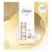 Dove Prep and Glow Gradual Self Tan Collection with Body Mitt Gift Set for women 3 piece Fair to Medium Gift Set