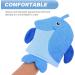 TOYANDONA Shower Puff 5pcs Bath Gloves - Kids Body Scrubber & Wash Mitt Set - Buy Online on GoSupps.com
