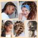 Melliex 70-Piece Dreadlocks Jewelry Set | Adjustable Aluminum Hair Rings & Braids Accessories for Men & Women - Gold - Buy Online on GoSupps.com