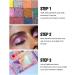 Highly Pigmented Eye Makeup Palette | 15 Colors Shimmer Kit for Eye Makeup Bright Creme Metal Sparkle Travel Eyeshadow Pallet for Women Girls Hersil - Buy Online on GoSupps.com