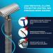 Luxury Aluminum Double Edge Safety Razor - Smooth Shave Travel Razor & Custom Handle - Made in USA - Buy Online on GoSupps.com