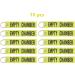 Pridefend 10 Pack Chamber Safety Flags for Rifle Handgun Shotgun + Yellow Keychain Tags - Universal Gun Accessories (10 Piece Set) - Buy Online on GoSupps.com