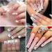 FEIlei 6 Grids 3D Flower Nail Art Charms for Acrylic Nails Supplies Rhinestones Gems - Buy Online on GoSupps.com