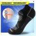 Shop Tanstc Coolmax Sneaker Socks for Men & Women - Breathable Hiking & Running Socks (Sizes 35-50) | Anti-Bubble Short Sports Socks - Buy Online on GoSupps.com