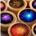 cakes 24 edible PRE CUT Fireworks style kids childrens party decorations Wafer Paper Cupcake Fairy Cake Toppers Multi