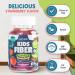 Kids Fiber Gummies - Plant Based Digestive Health Supplement for Children - Non-GMO Prebiotic Fiber Gummy with Chicory Root - Strawberry Flavored - 60 Gummies - Buy Online on GoSupps.com