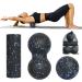 Lophe Fascia Ball Set - 3 Piece Massage Ball & Roller for Muscle Pain Relief | Blue Fascia Roller & Peanut Massage Ball for Back Tension Relief - Buy Online on GoSupps.com