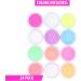 Pack of 24 Glow in the Dark Powder - Luminous Pigment for Slime, Nails & Resin - Fluorescent UV Neon Color Changing, Phosphorescent & Non-Toxic - Buy Online on GoSupps.com