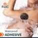 Fixic Freestyle Adhesive Patch 25 PCS - Suitable for Libre, Enlite, Guardian - No Glue Center - Pre-Cut Back Paper - Long-lasting Sensor Fixation (Black) - Buy Online on GoSupps.com
