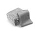 Sleepzen washcloths made of organic cotton Perlgrau GOTS -certified 500Gr/m2 - washing gloves - Made in the UE - 6 -way pack soft and ecological