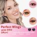 Lovoir Flick Stick Winged Eyeliner Stamp - Waterproof, Smudgeproof, Long Lasting Liquid Eye Liner Pen - Vamp Style Wing - 2 Mini Wingliner Pens (Midnight Black) - Buy Online on GoSupps.com
