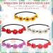 Sibba 5PCS Daisy Flower Headband | Boho Floral Garland Crown for Women | Bridal Wedding & Festival Hair Accessories - Buy Online on GoSupps.com