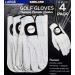 KIRKLAND SIGNATURE Golf Gloves Premium Cabretta Leather Large 4 Pack - Quality Golf Glove Set - Buy Online on GoSupps.com