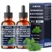 2Packs of 30ml - Wormwood Liquid Drops. Combined to Black Walnut Whole Cloves Berberine Milk Thislte Bitter Melon and 5 More Herbs 11-in-1 Wormwood Liquid Drops - 120 Days Supply