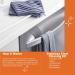E-Cloth Stainless Steel Microfiber Cleaning Cloth Set - 2 Pack for Polishing & Cleaning - Gray & Silver - Buy Online on GoSupps.com