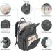 Viedouce Baby Diaper Backpack Bag - Waterproof Large Capacity Multi-Functional with Diaper Support & Stroller Straps - Dark Gray - Buy Online on GoSupps.com