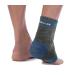 Mueller 4-Way Stretch Black & Blue Premium Knit Ankle Support with Thermo Reactive Technology Medium/Large