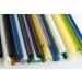 Devardi Glass Boro Tubing  COE 33  10 Borosilicate Mixed Colors 12 Inch Tubes