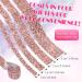 Sakeyr Rose Gold Rhinestone Diamond Ribbon - Self-Adhesive Crystal Bling Wrap for DIY Art Crafts, Car, Phone, Wedding Party Decor - Buy Online on GoSupps.com