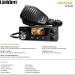 Uniden PRO505XL 40-Channel CB Radio - Compact Design, PA Function, Emergency Channel 9, External Speaker Jack, Large Display - Black - Buy Online on GoSupps.com