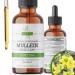 Pura Herba Mullein Tincture Organic Mullein Drops for Lung Support & Respiratory Wellness Made in The USA 2 Fl Oz