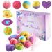 Bath Bombs Gift Set for Women- Mothers Day Gifts Gifts for Women  Natural Organic Bath Bomb - 8 BathBombs Handmade Moisturize Fizzy Bubble Bath Balls for Birthday Gifts Multicolor-1