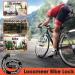 Looxmeer 90cm Bicycle Lock - High Safety Chain Lock with 5-Digit Code Hardened Steel Black - Secure Your Bike Anywhere - Buy Online on GoSupps.com