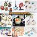 LUCISKY 204 Pcs Pressed Dried Flowers & Butterfly Stickers - Natural Real Flowers for Resin, Nails, Scrapbooking - DIY Art Crafts - Buy Online on GoSupps.com