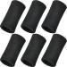 6 Inch Wristbands Sport Long Wrist Bands Sweatband Elastic Athletic Wrist Bands Armbands for Gymnastics Tennis Outdoor Activity Black