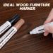 Furniture Markers Touch Up Kit | 18 Color Wood Repair Markers & Polish Wax for Tables Cabinets & More - Buy Online on GoSupps.com