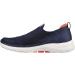 Skechers Men's GoWalk 6 Stretch Fit Slip-On Walking Shoe - Navy/Orange - Size 11 - Buy Online on GoSupps.com