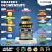 Tenmido Glucosamine MSM Supplement for Men and Women - 11in1 Formula - Combine with Magnesium Turmeric Boswellia Quercetin Burdock Root and More | Joint & Mobility Support - 150 Capsules - Buy Online on GoSupps.com