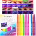 UV Glowing Eyeliner Gel Pen Long Lasting Rainbow Eye Liner Kit | Waterproof Smudge-Proof Pigmented Graphic Liners for Girls Pologmase - Buy Online on GoSupps.com