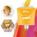 Temprary Hair Dye Comblor Blonde Hair Dye for Dark Hair Hair Chalks for Girls Wash Out Hair Colour Kids Gifts for Birthday Christmas Halloween Crazy Hair Day Children's Day Blonde 60 g (Pack of 1)