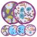 SEWACC 6Pcs pad Cushion Covers Feeding pad Professional Breastfeeding Cushions Breast pad Pads Polyester Cotton Printed TPU Coated Cloth Mother Breathable
