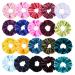Hair Scrunchies Velvet Elastic Hair Bands Scrunchy Hair Ties Ropes Scrunchie for Women or Girls Hair Accessories 20 Count (Pack of 1)