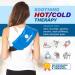 2 Pack Ice Packs for Injuries - Hot Cold Gel Pad for Pain Relief & Injury Recovery - Buy Online on GoSupps.com