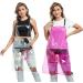 MIKI WELL Hair Stylist Apron - Adjustable Apron with Pockets Transparent+pink - Buy Online on GoSupps.com