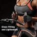 FREETOO Weight Lifting Workout Gloves for Women  Well-Padded Palm & Stretchy Netted Back  Comfortable Rubber Grip Gym Gloves Breathable and Lightweight Exercise Bodybuilding Gloves (Female) Black Medium - Buy Online on GoSupps.com