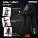 Kimatra 2-Part Handle Force Train Pack | 5kg to 60kg Hand Trainer Set for Fingers Hands & Forearms | Integrated Counting Function - Black - Buy Online on GoSupps.com