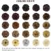 BARSDAR Hair Bun Extensions - Brown & Blonde Ponytail Updo Scrunchies for Women - Buy Online on GoSupps.com