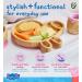 Bamboo Baby Toddler Suction Plate | Peppa Pig Design | Strong Suction | Ideal for Feeding and Weaning | 6+ Months - Buy Online on GoSupps.com